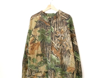 T-Shirt Camouflage Realtree Homme – Taille L – Léger – Chasse Et Outdoor