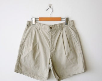 Woolrich Short en coton plissé pour homme Stone Beige/W31