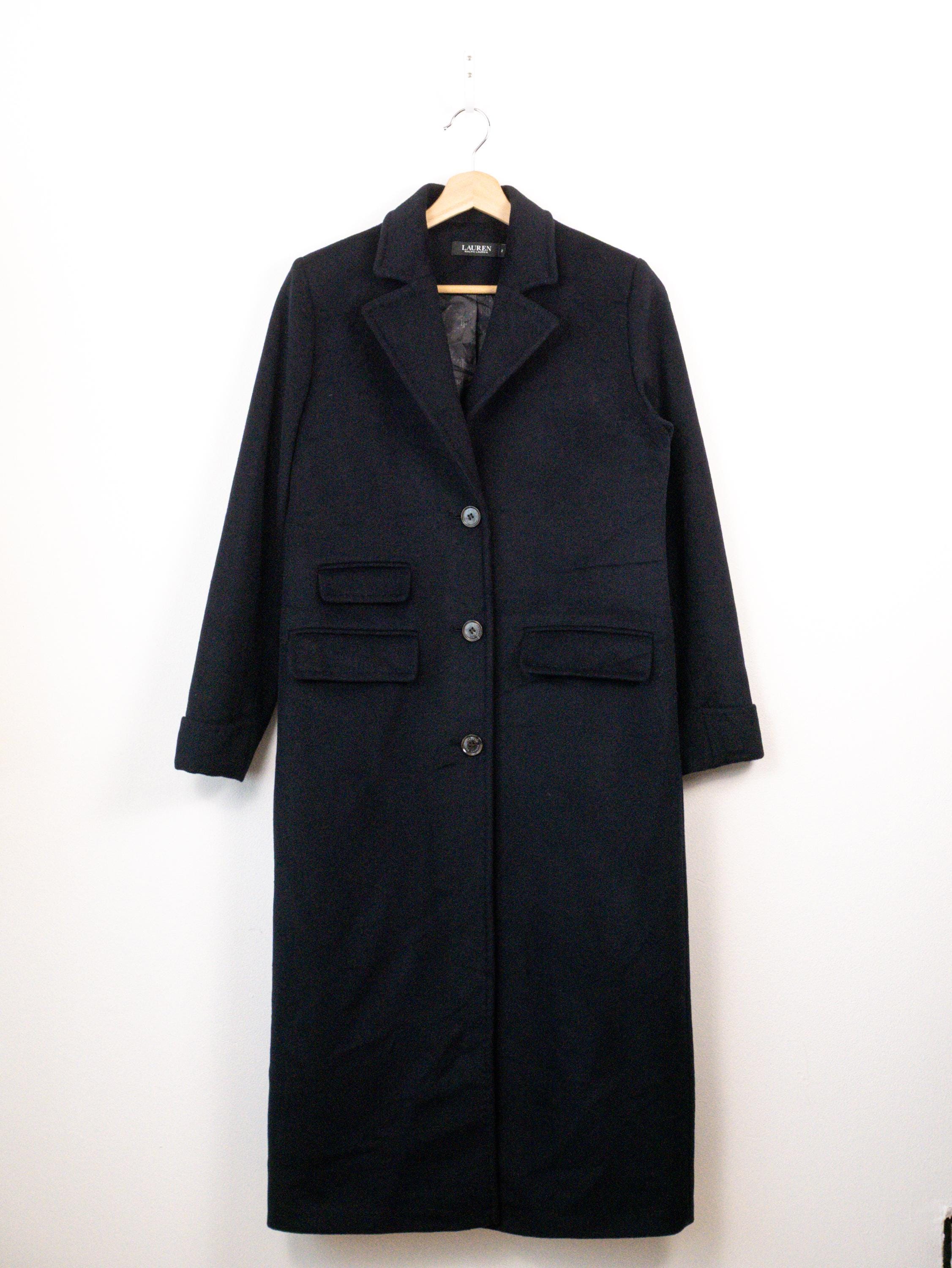 Vintage Ralph Lauren Wool Coat - Etsy