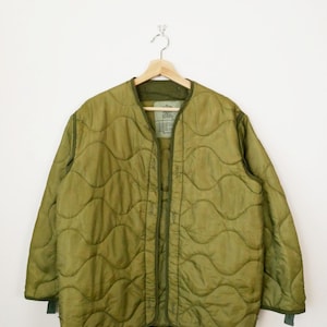 Vintage US Army M-65 Cold Weather Liner Jacket/Men&#39;s Small