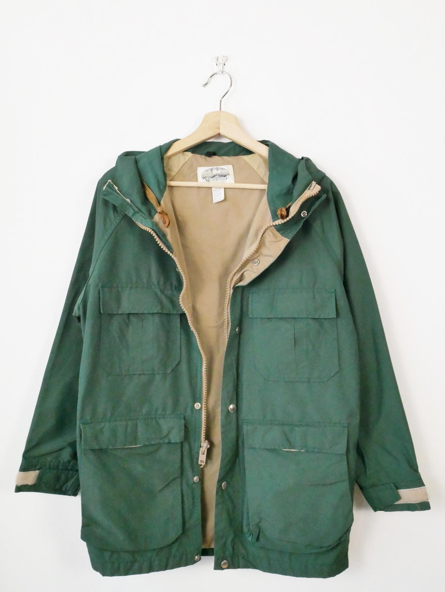 シキdesertic Liquid Vintage Parka Original US Fishtail Parka Army Vintage Military Long Coat