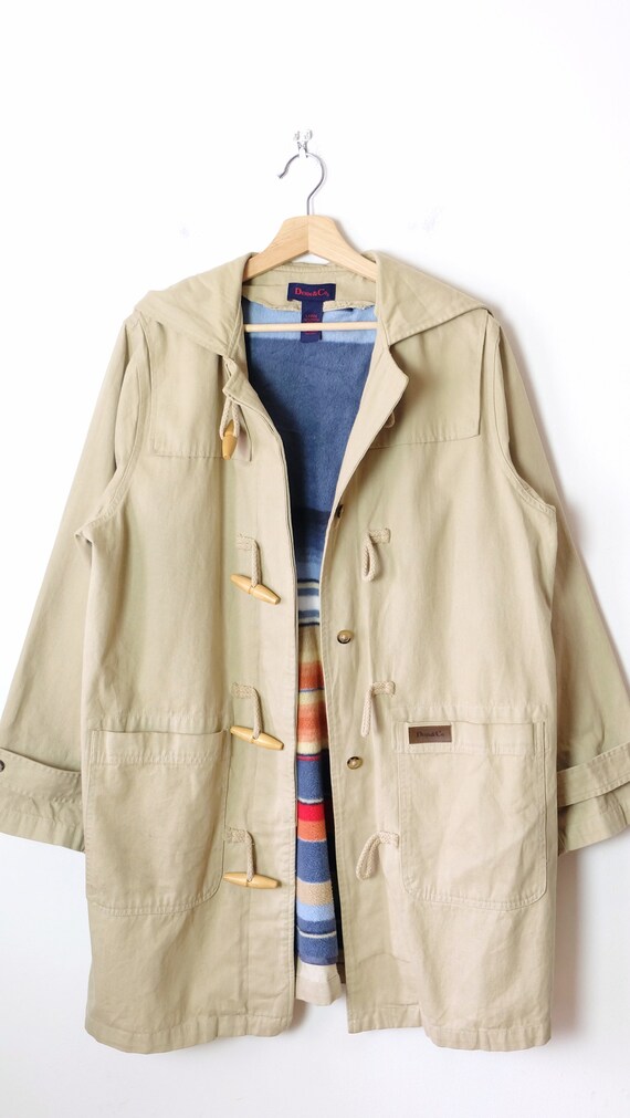 Women's Sand Beige Fleece Lined Hooded 