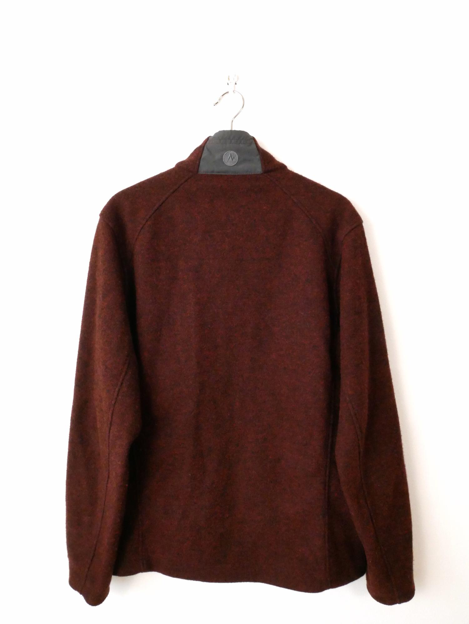 Marmot Reddish Brown Poacher Pile Zip up Jacket men s L Etsy Australia