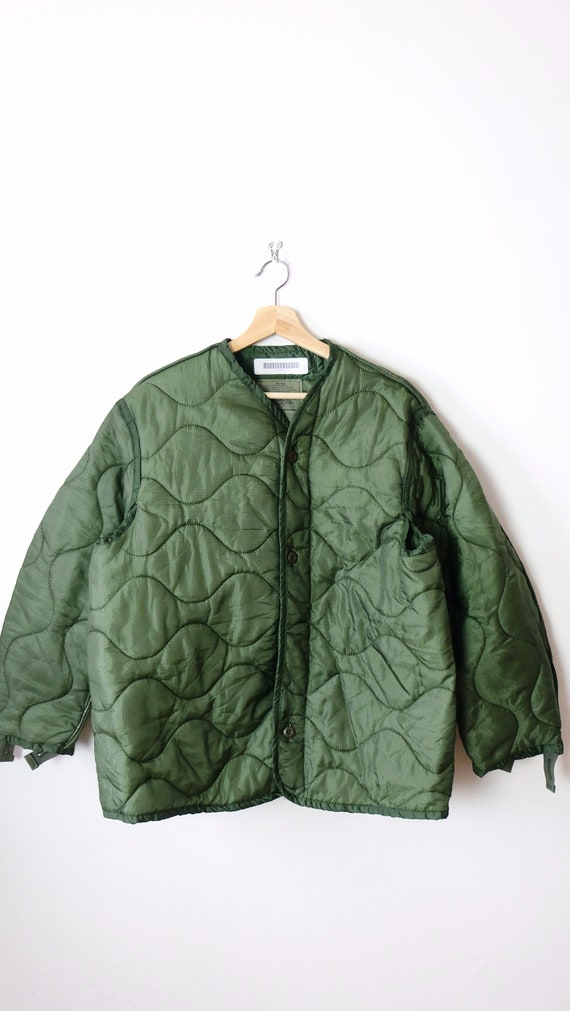 Vintage US Military M65 Jacket Lining 