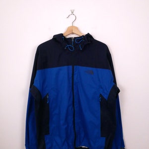Retro 90s Blue Hyvent the North Face Hooded Jacket - Etsy Retro 90s Blue Hyvent the North Face Hooded Jacket - Etsy