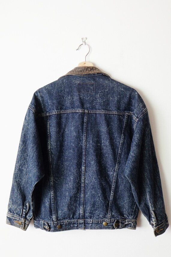 Vintage Prezzia Acid Wash Jean Jacket 