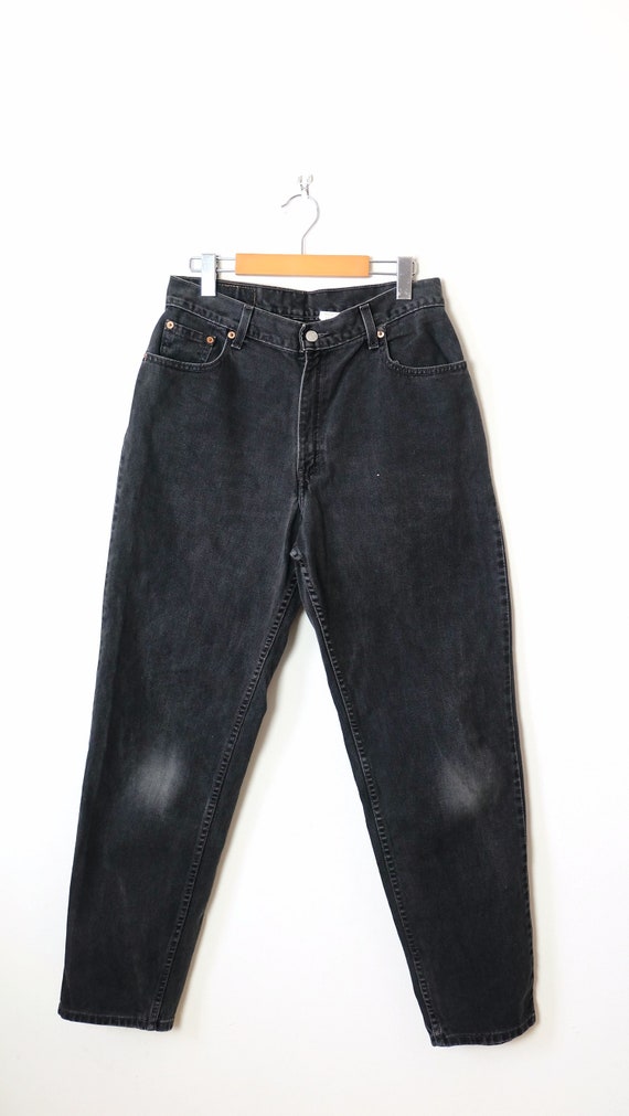 Vintage Levi's 550 Black Relaxed Fit 