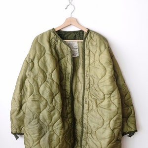 Vintage US Military Jacket Lining/army Quited - Etsy