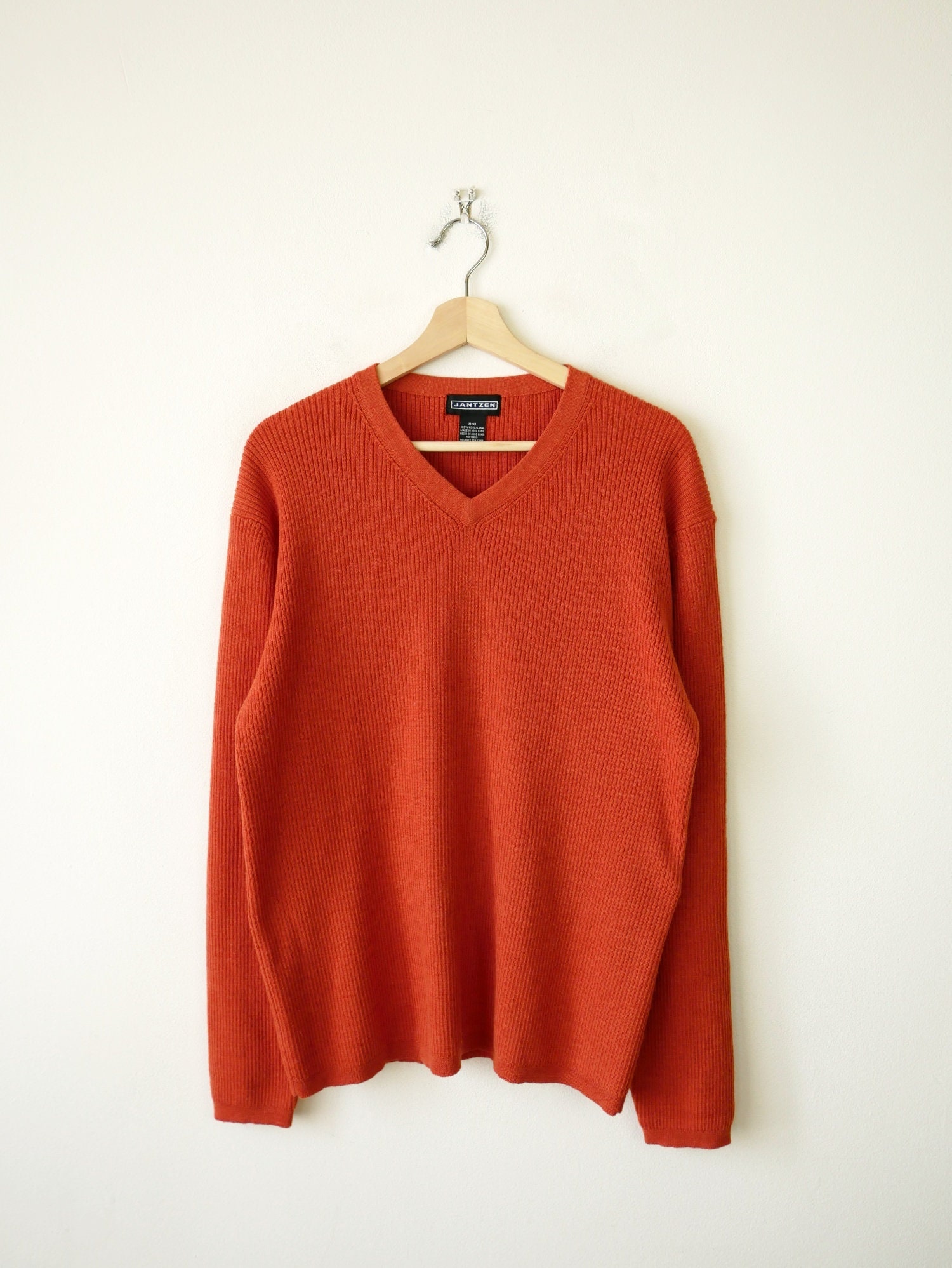 Plus size clearance burnt orange sweater