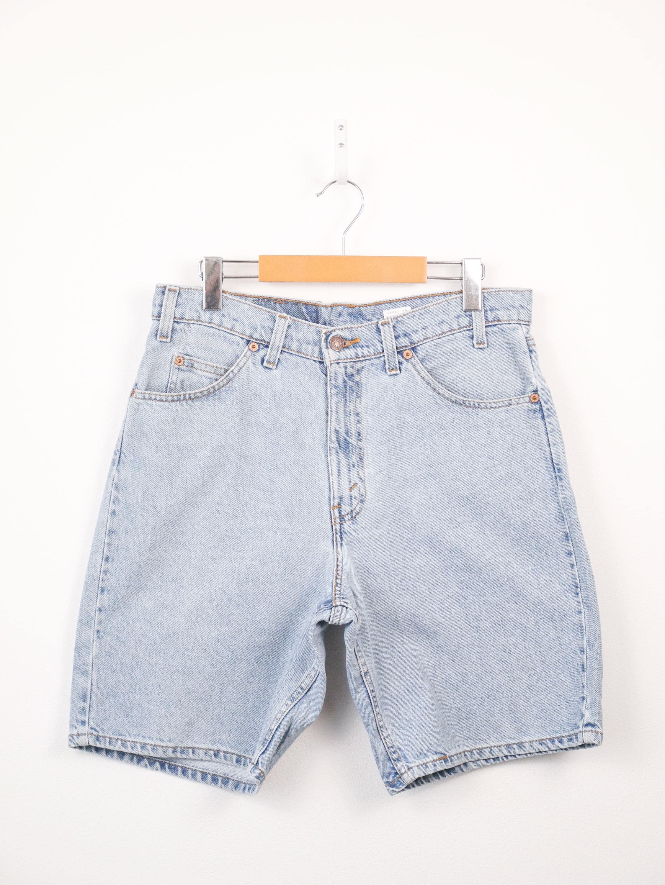 Levis 550 Relaxed Fit Denim Shorts Light Wash Jorts