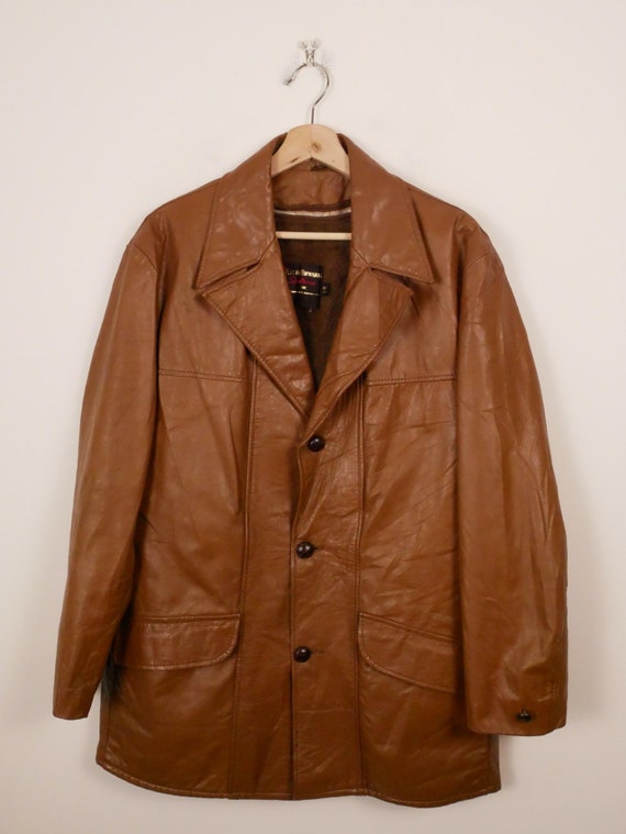 ジャケット・アウター 70s Vintage Brown Leather Riders Jacket 70s Vintage Brown Leather Riders Jacket