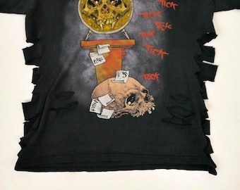 90年代 メタリカ ダメージ加工 ヴィンテージ バンド Tシャツ/Death Is