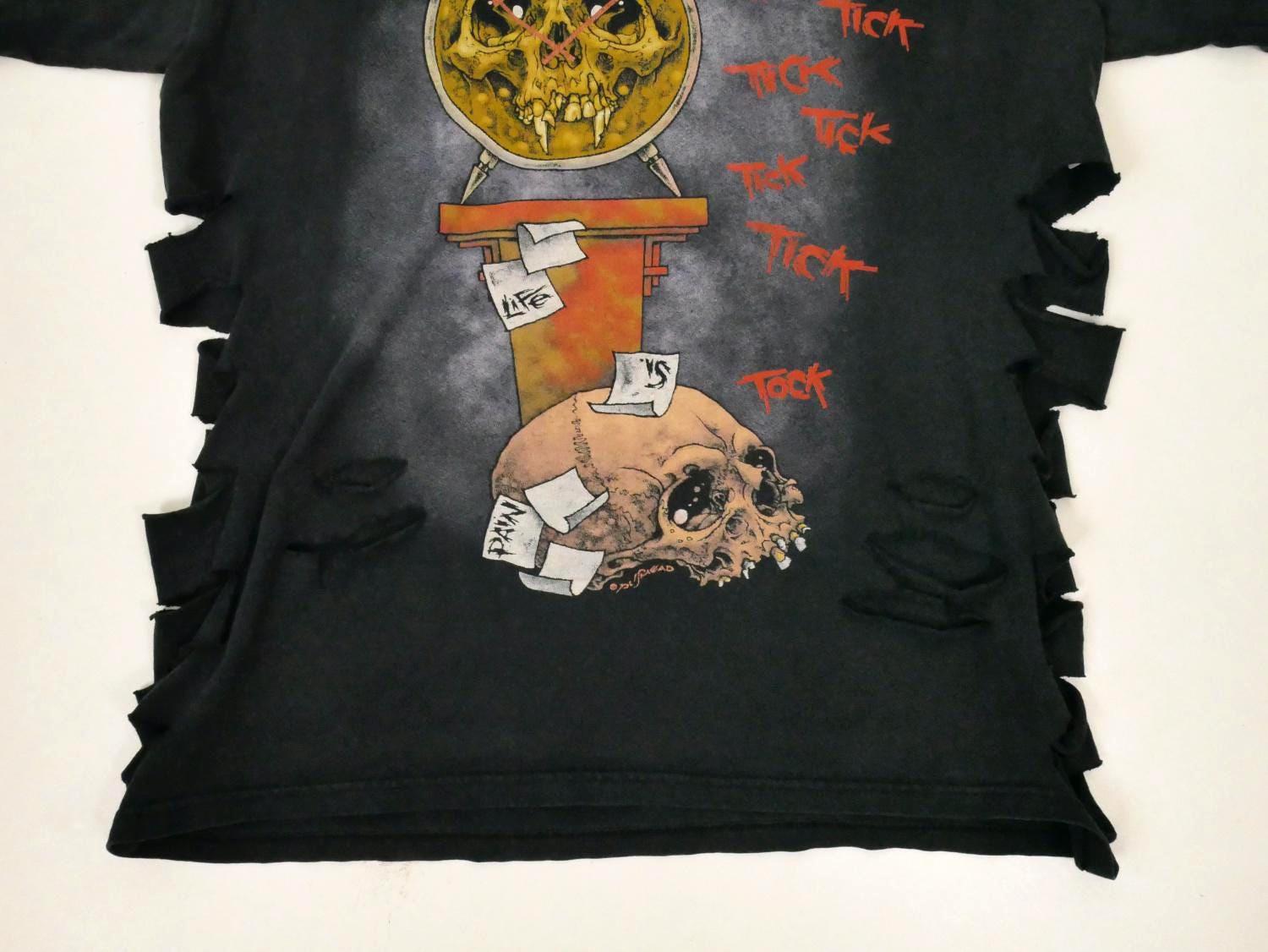 90年代 メタリカ ダメージ加工 ヴィンテージ バンド Tシャツ/Death Is