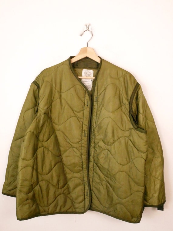 Original U.S army quilted pants liner M65 warmer thermal lining 3/4 quilt NEW