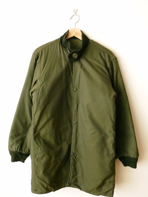 Vintage 1982 OG107 Canadian Military Combat Extreme Cold Weather Parka size 1 Short Small Etsy