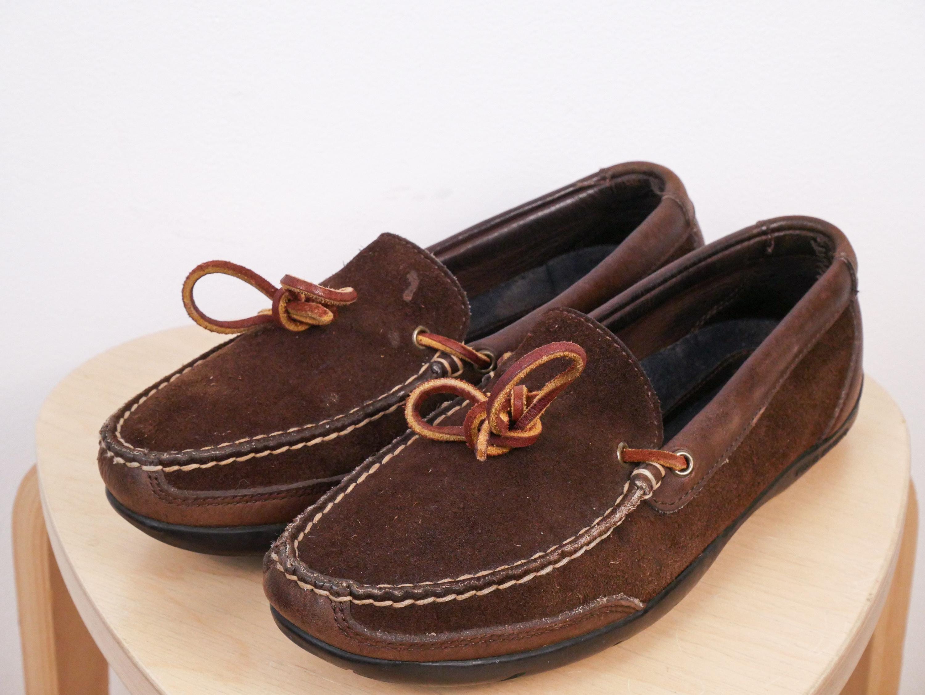 POLO RALPH LAUREN Men’s Vintage Camel Leather Embroidered Crest Loafers Sz 9.5D Vintage, Ralph Lauren, Shoes, 9 - Etsy UK main image 4