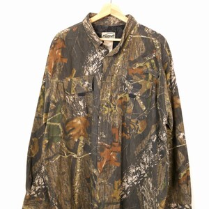 Vintage FieldStaff Men’s Camo Hunting Shirt by Mossy Oak image 3