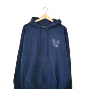 Disney Parks Navy Mickey Mouse Walt Disney World Hoodie-Y2K image 1