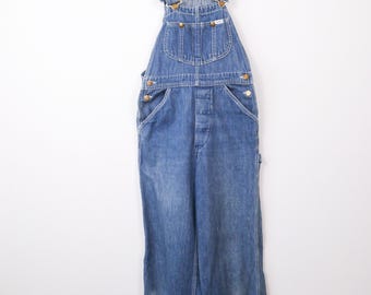WOXIHUAN Salopette di Jeans Uomo Vintage Moda Salopette da Uomo Jeans