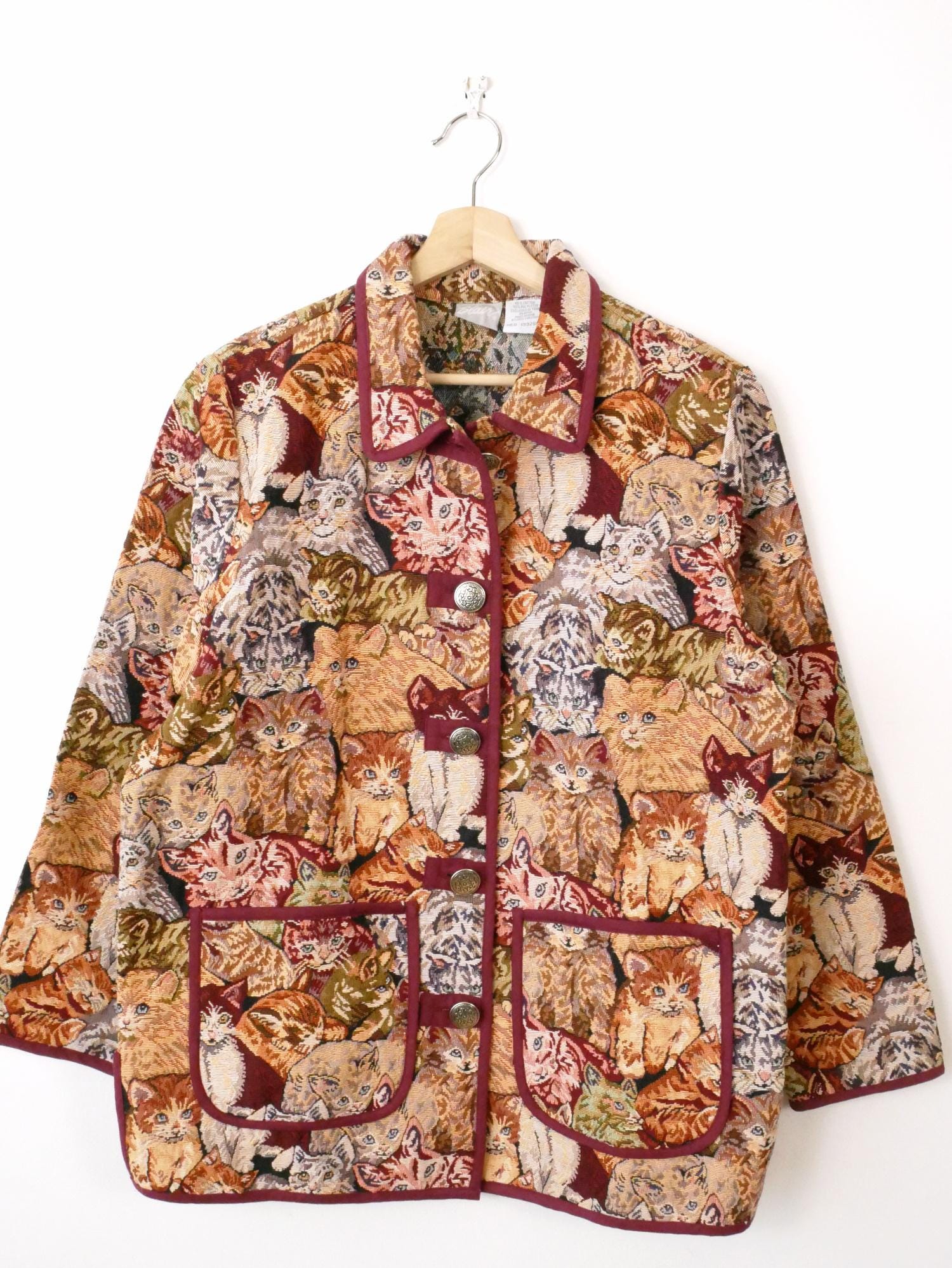 ジャケット・アウター PeeTee. TAPESTRY PARKA PUSHIM Chenille Tapestry Parka Jacket | Anthropologie
