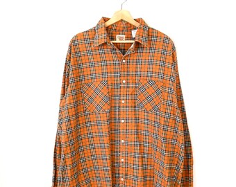ll bean dress gordon flannel shirt L.l.bean Dress Gordon Tartan Plaid/checked Women's Flannel Shirt/women's 2X