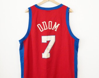 Vintage Nike LA Clippers Lamar Odom #7 NBA Basketball Jersey Men's
