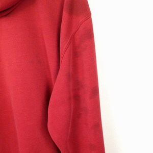 Carhartt Distressed Men's Red Paint Splatter Hoodie 2XL Bild 10