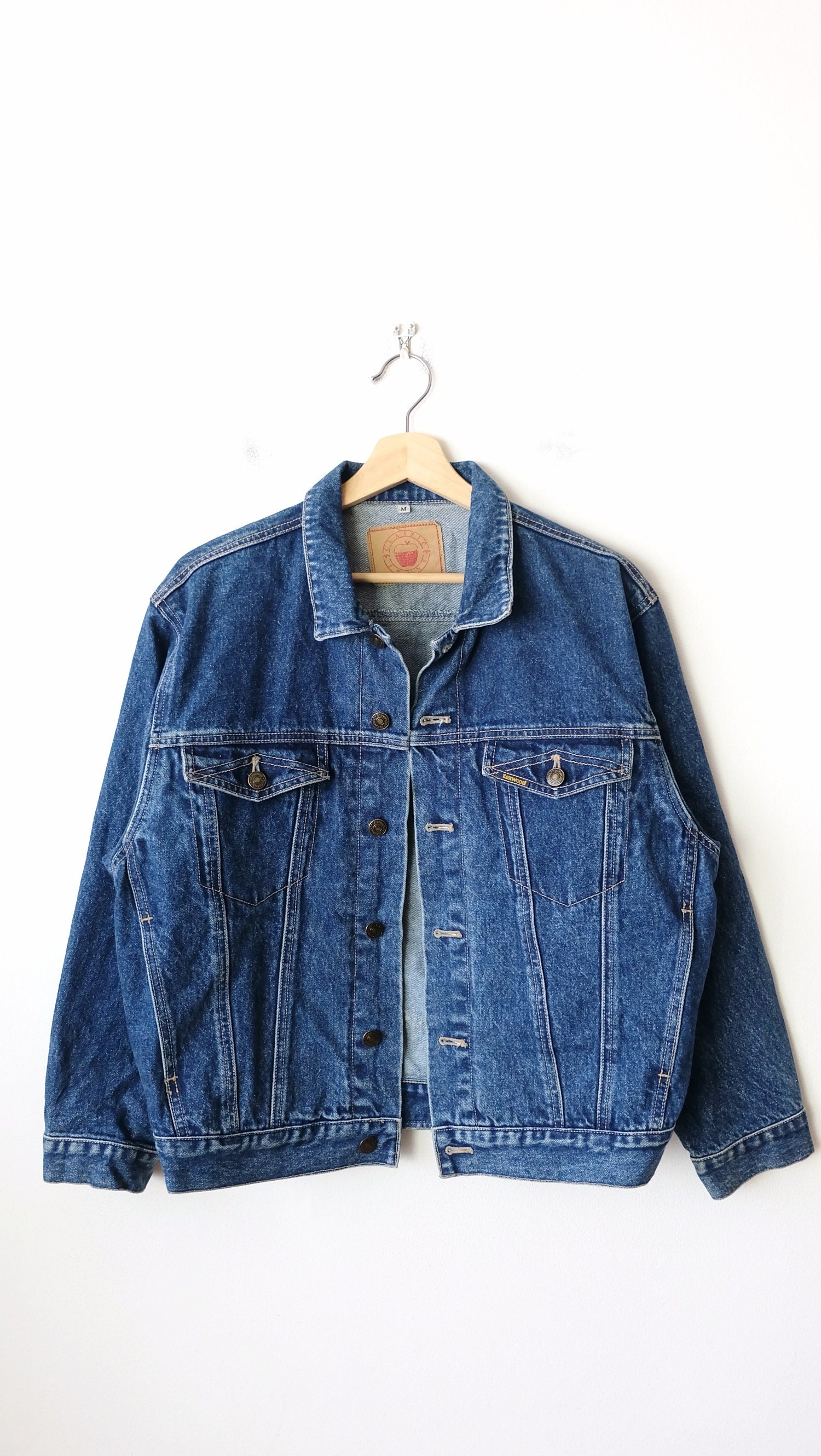 Vintage Texwood Jean Jacket /denim Trucker Jacket/unisex