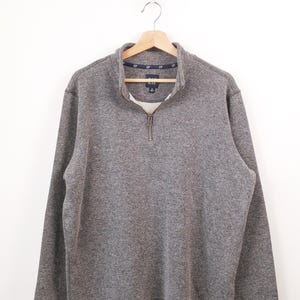 GAP Women’s Grey Quarter Zip Pullover