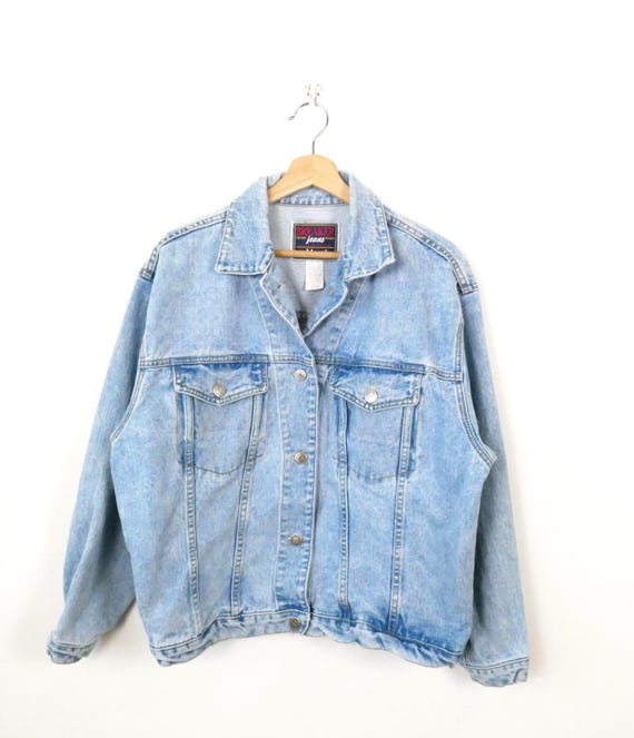 Vintage 90s Breaker Women's Light Wash Denim Jacket - Etsy