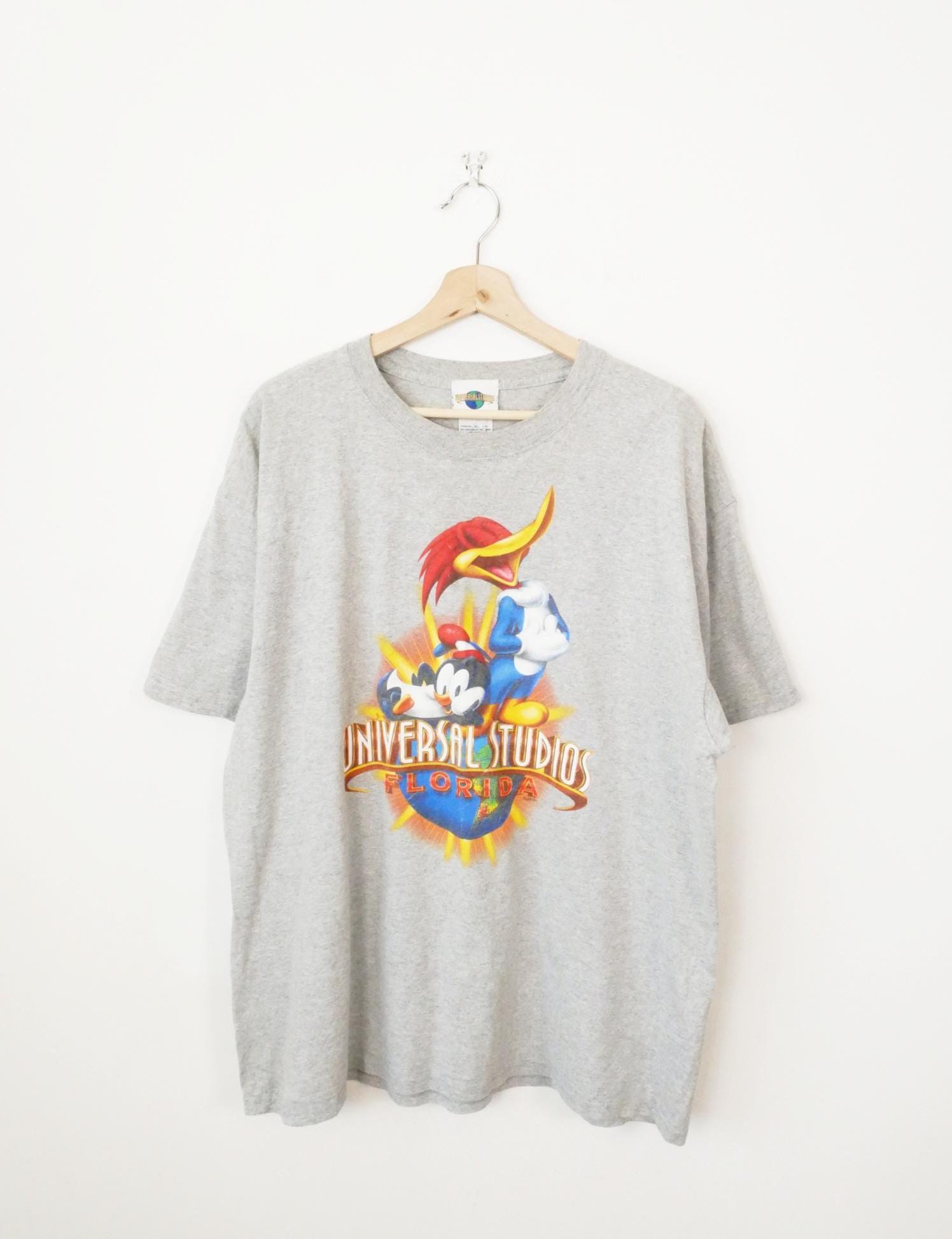 【USA製】UNIVERSAL STUDIOS Tシャツ Vintage 90s Universal Studios Florida Woody Woodpecker T-shirt