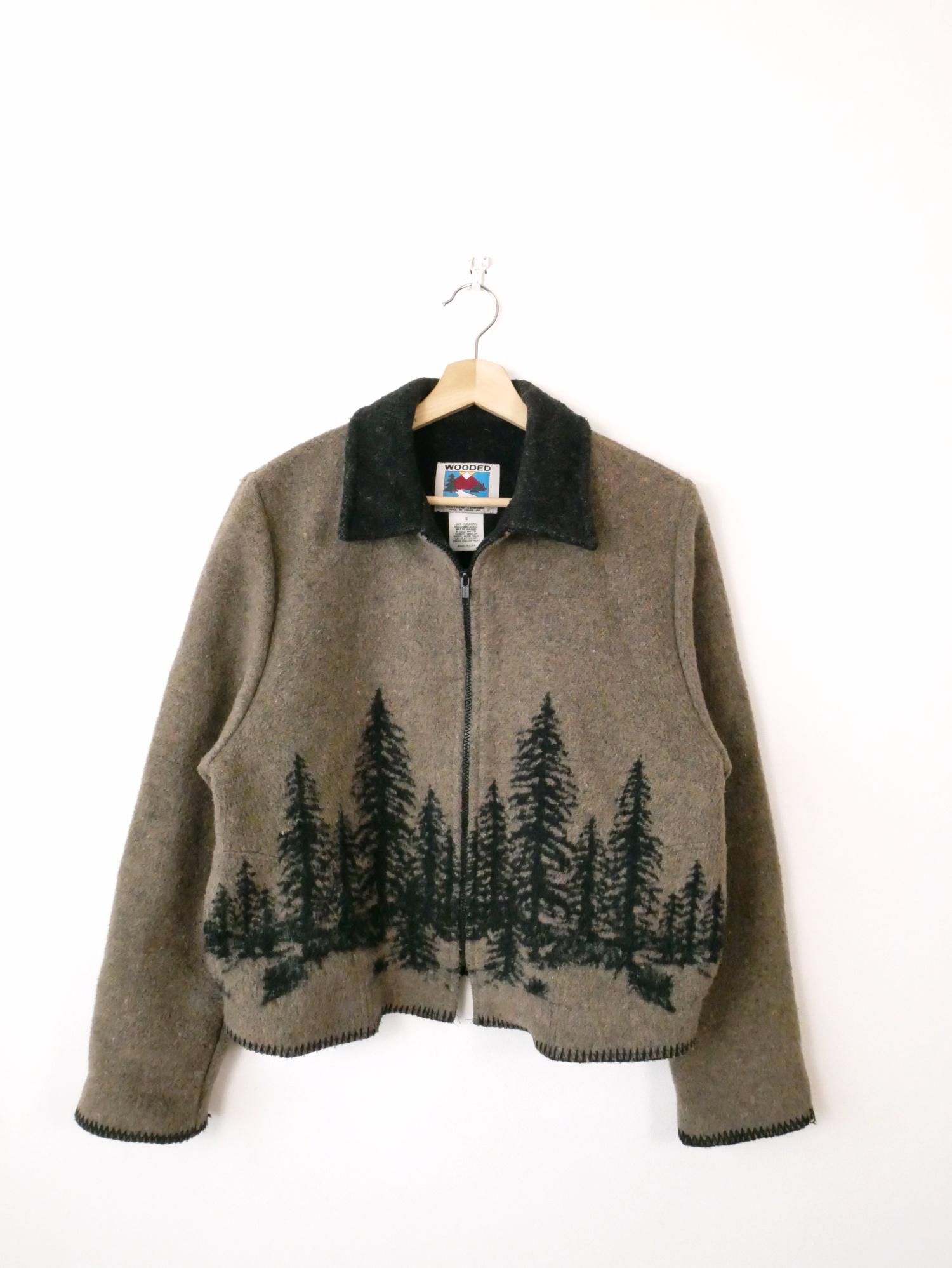 Grey Twill Zip Up Wool Blend Jacket | River Island