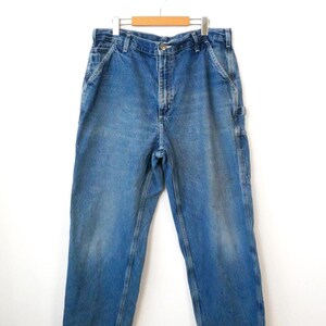 Calça jeans masculina Carhartt Dungaree Fit azul - Tamanho W36