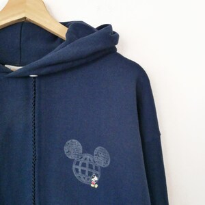 Disney Parks Navy Mickey Mouse Walt Disney World Hoodie-Y2K image 3