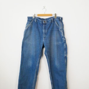 Carhartt Men&#39;s Carpenter Pants/Relaxed Baggy Jeans/W37