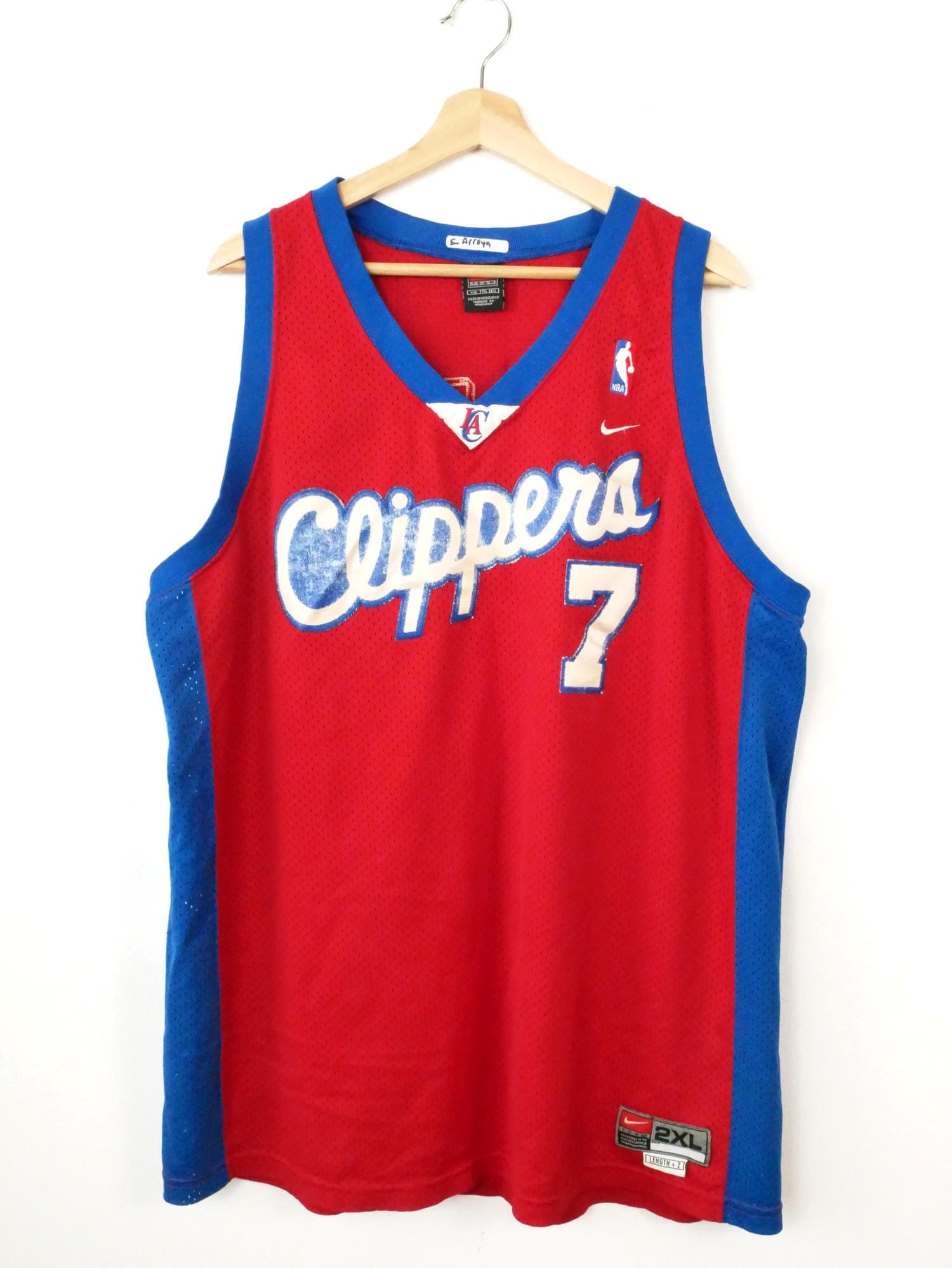 Vintage Nike LA Clippers NBA Lamar Odom Jersey/men's XXL - Etsy