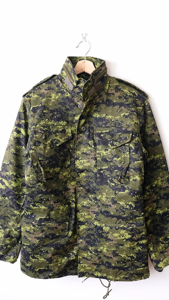 Unworn-parklands Canada/cadpad M65 Cold Weather Field Coat/x-small