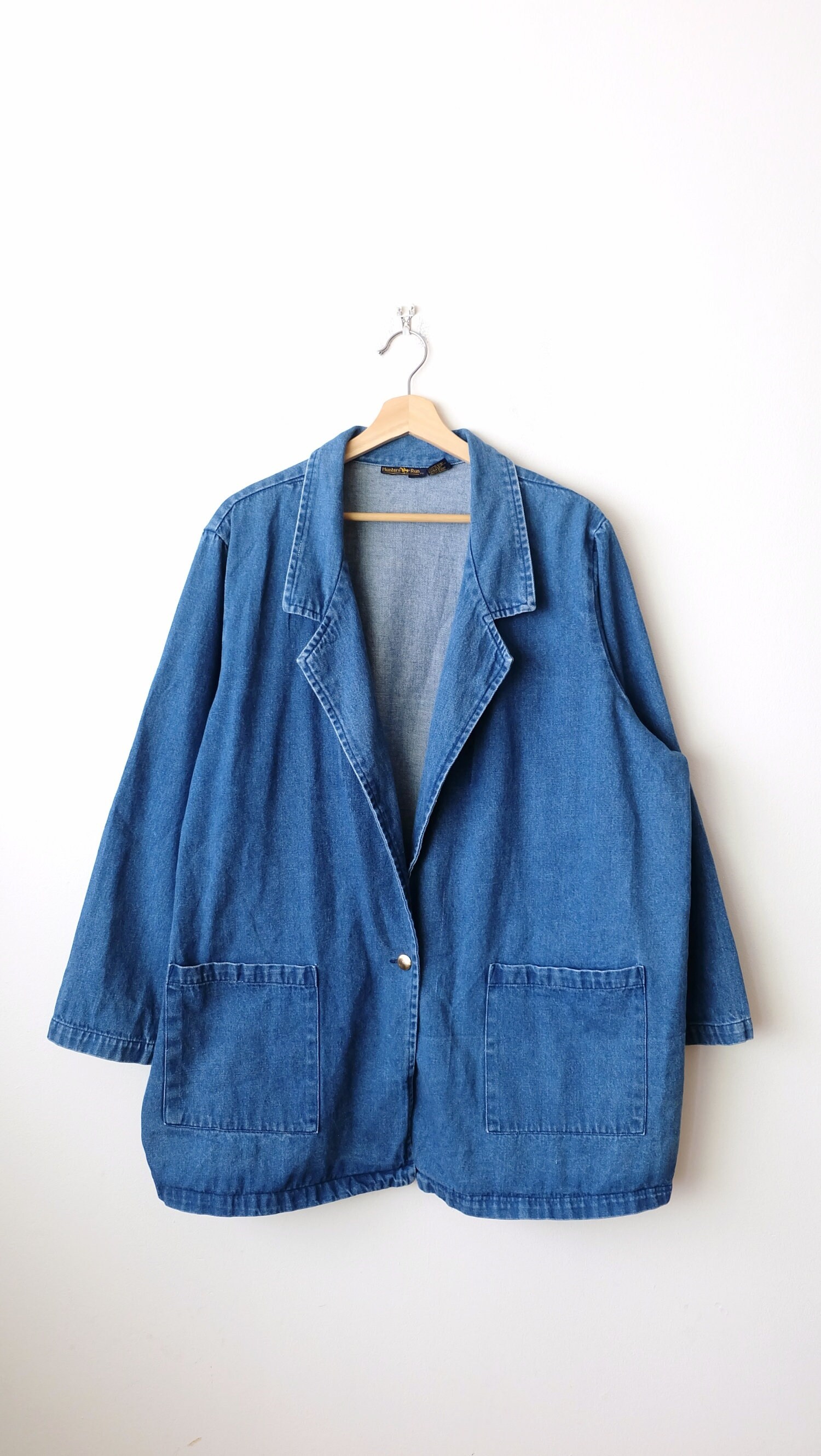 Denim clearance hunter blazer
