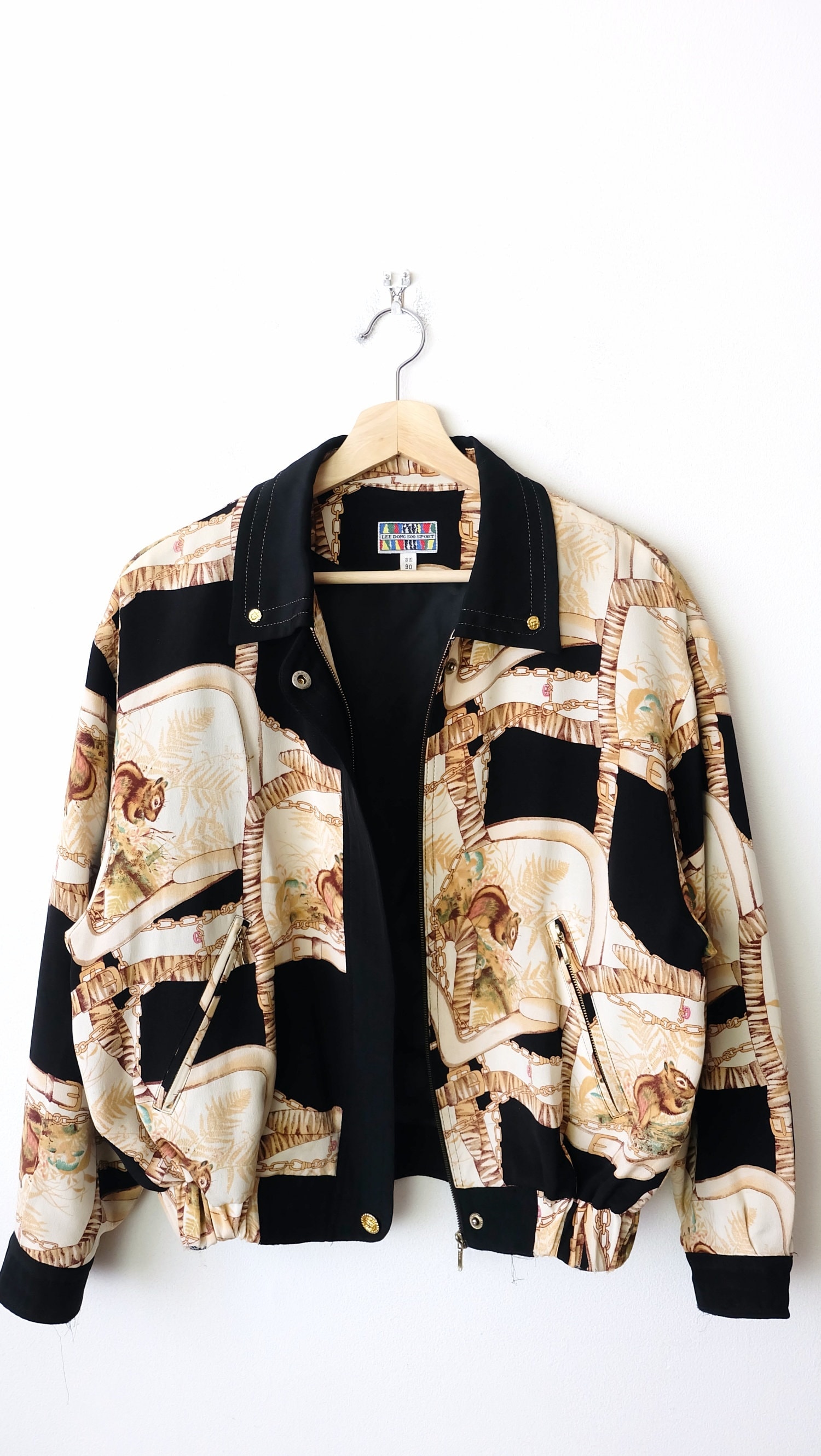 ジャケット・アウター Oversized wool sports jacket COG THE BIG SMOKE コグザビッグスモーク メルトンショートライダース