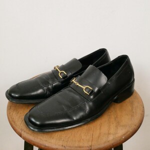 Vintage Gucci Black Leather Horsebit Loafers Men’s Size 10 US – Made in‎ Italy Vintage Gucci Men main image 3