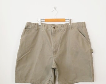 Carhartt Men's Ivory Utility Work Shorts Carpenter Shorts