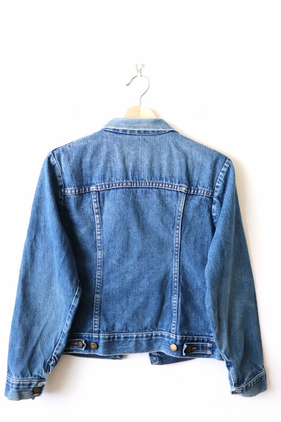 Vintage Rustler Blue Jean Jacket/Denim Jacket/Mad… - image 5