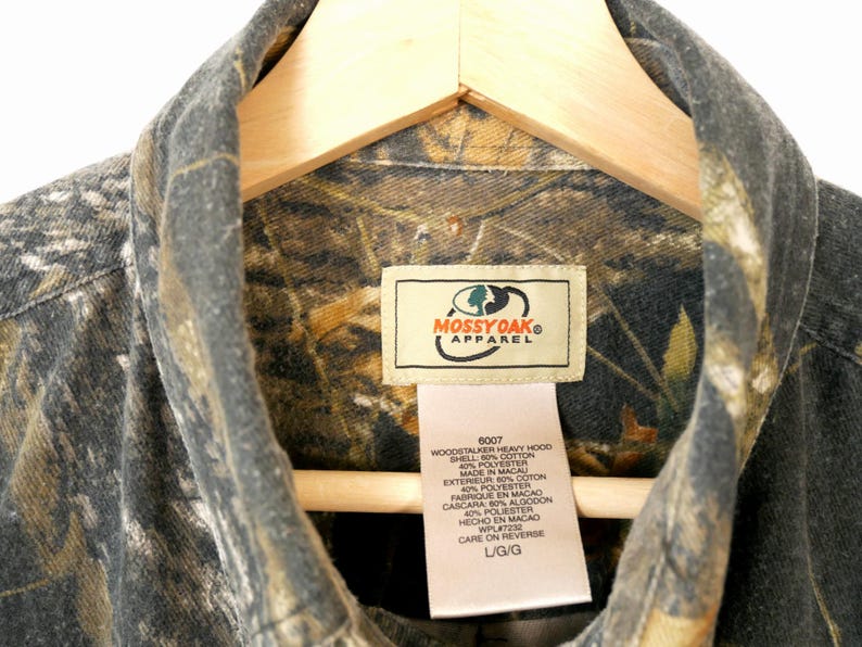 Mossy Oak Men’s Camo Short Sleeve Hunting Shirt image 4
