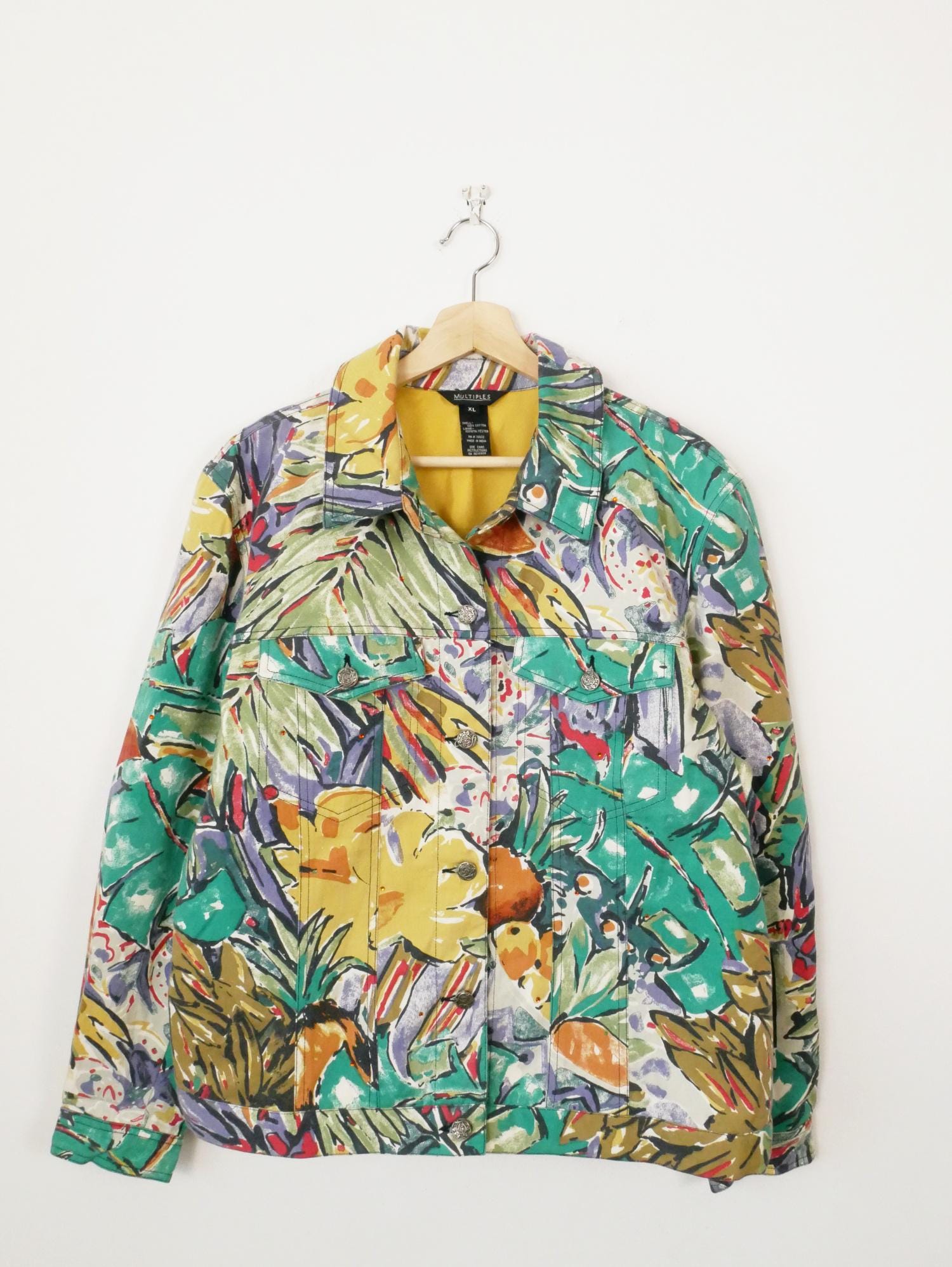 90年代ヴィンテージ マルチプル レディース ボールドトロピカル