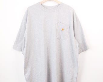 Carhartt Original Fit Pocket T Shirt Heather Gray