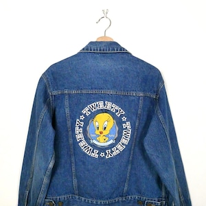 Tweety denim jacket - Etsy 日本