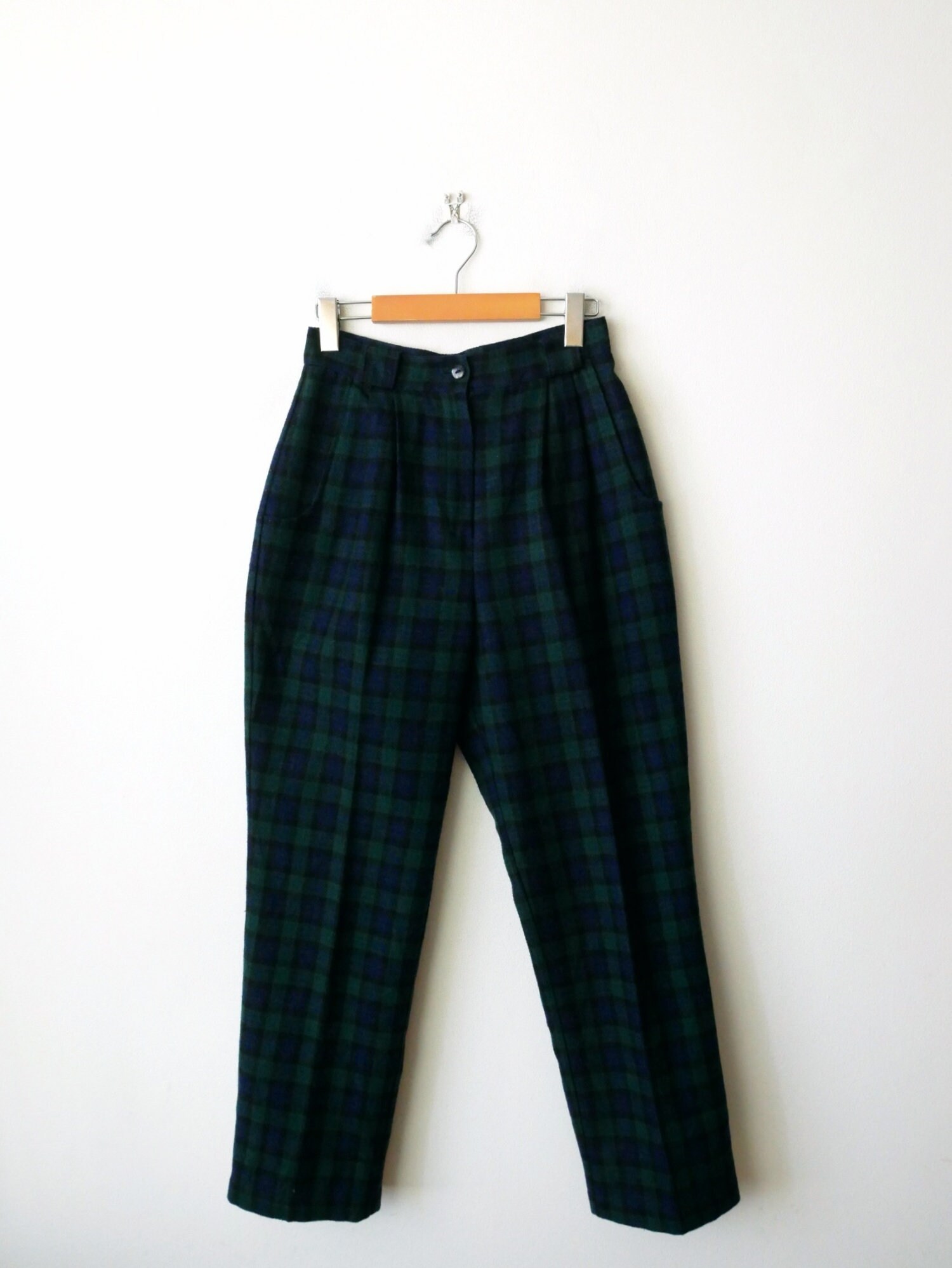 Green Tartan Pants - Etsy Canada