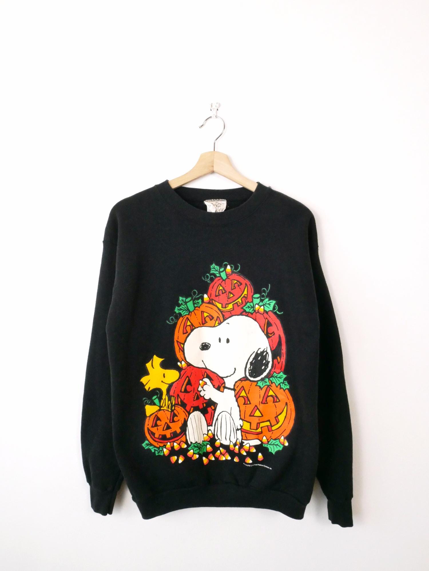 トップス Vintage Snoopy Halloween Sweat Vintage Snoopy Halloween Crewneck Sweatshirt/peanuts/pumpkin