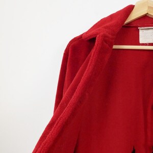 Chaqueta polar extragrande de alce rojo para mujer de Robert Kitchen Canadá, años 90 imagen 6