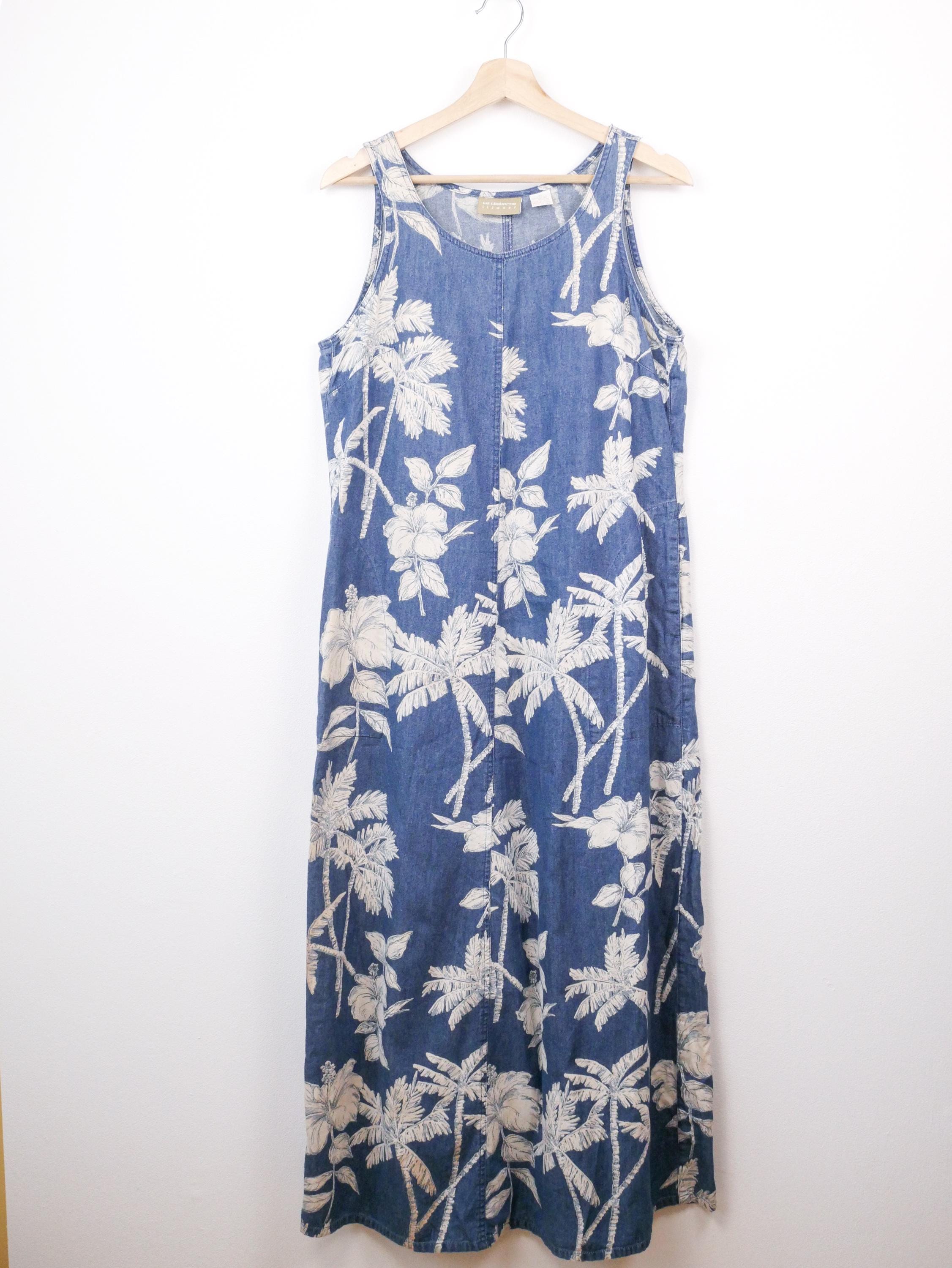 a line ethnic dress for women Blue Embroidered A-line Ethnic Dress – Cherrypick